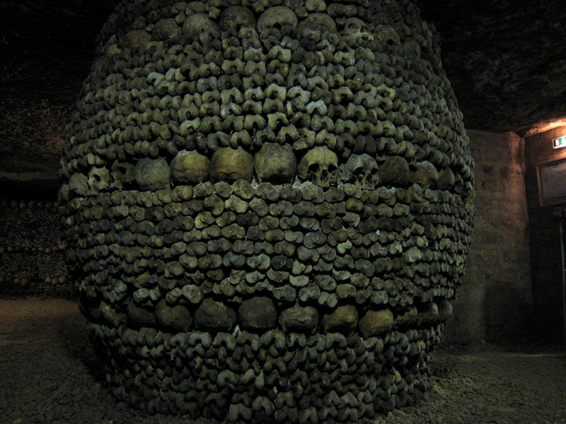 Illustration for article titled These Buildings Are Made with Skulls and Bones